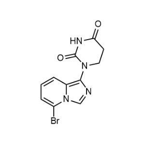 1-{5-Bromoimidazo[1,5-a]pyridin-1-yl}-1,3-diazinane-2,4-dione|CS-1353251