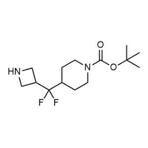 Tert-butyl 4-[(azetidin-3-yl)difluoromethyl]piperidine-1-carboxylate|CS-1353259