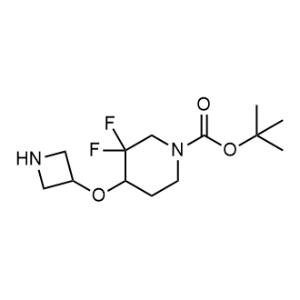 Tert-butyl 4-(azetidin-3-yloxy)-3,3-difluoropiperidine-1-carboxylate|CS-1353267