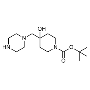 Tert-butyl 4-hydroxy-4-[(piperazin-1-yl)methyl]piperidine-1-carboxylate|CS-1353277