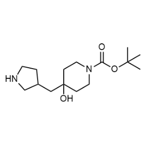 Tert-butyl 4-hydroxy-4-[(pyrrolidin-3-yl)methyl]piperidine-1-carboxylate|CS-1353303