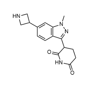 3-[6-(Azetidin-3-yl)-1-methyl-indazol-3-yl]piperidine-2,6-dione|CS-1353310