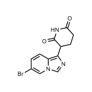 3-{6-Bromoimidazo[1,5-a]pyridin-1-yl}piperidine-2,6-dione|CS-1353332
