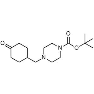 Tert-butyl 4-[(4-oxocyclohexyl)methyl]piperazine-1-carboxylate|CS-1353350