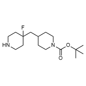 Tert-butyl 4-[(4-fluoropiperidin-4-yl)methyl]piperidine-1-carboxylate|CS-1353353