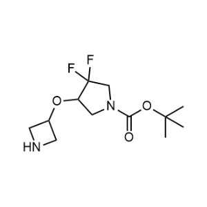 Tert-butyl 4-(azetidin-3-yloxy)-3,3-difluoropyrrolidine-1-carboxylate|CS-1353372