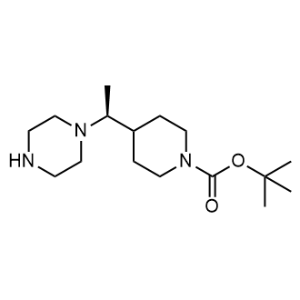 Tert-butyl 4-[(1S)-1-(piperazin-1-yl)ethyl]piperidine-1-carboxylate|CS-1353387