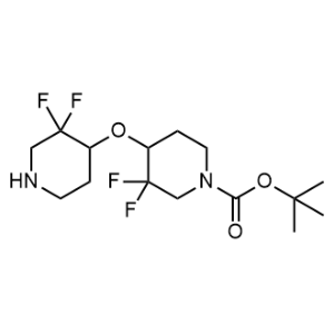 Tert-butyl 4-[(3,3-difluoropiperidin-4-yl)oxy]-3,3-difluoropiperidine-1-carboxylate|CS-1353394