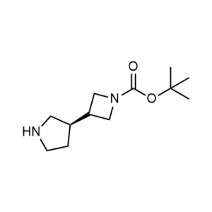 Tert-butyl 3-[(3R)-pyrrolidin-3-yl]azetidine-1-carboxylate|CS-1353396