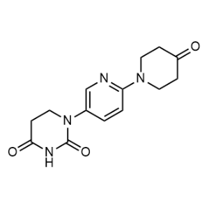 1-[6-(4-Oxo-1-piperidyl)-3-pyridyl]hexahydropyrimidine-2,4-dione|CS-1353410