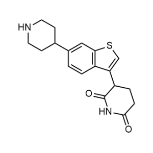 3-[6-(4-Piperidyl)benzothiophen-3-yl]piperidine-2,6-dione|CS-1353437