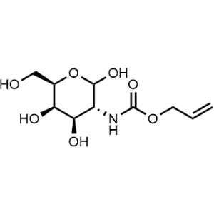 Allyl N-[(3R,4R,5R,6R)-2,4,5-trihydroxy-6-(hydroxymethyl)tetrahydropyran-3-yl]carbamate|CS-1353446
