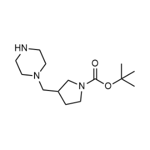 Tert-butyl 3-[(piperazin-1-yl)methyl]pyrrolidine-1-carboxylate|CS-1353460