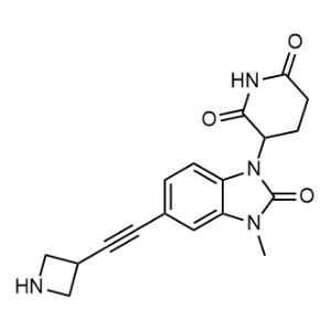 3-[5-[2-(Azetidin-3-yl)ethynyl]-3-methyl-2-oxo-benzimidazol-1-yl]piperidine-2,6-dione|CS-1353462