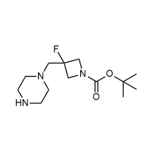 Tert-butyl 3-fluoro-3-[(piperazin-1-yl)methyl]azetidine-1-carboxylate|CS-1353482