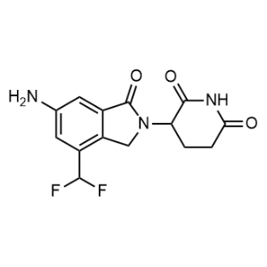 3-[6-Amino-4-(difluoromethyl)-1-oxo-2,3-dihydro-1H-isoindol-2-yl]piperidine-2,6-dione|CS-1353484
