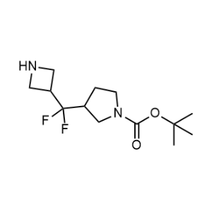 Tert-butyl 3-[(azetidin-3-yl)difluoromethyl]pyrrolidine-1-carboxylate|CS-1353490
