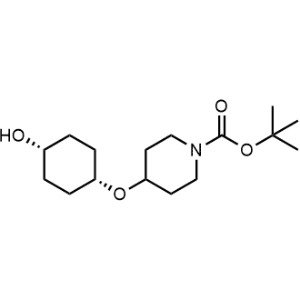 Tert-butyl 4-{[cis-4-hydroxycyclohexyl]oxy}piperidine-1-carboxylate|CS-1353493