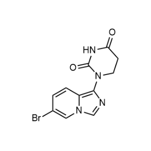 1-{6-Bromoimidazo[1,5-a]pyridin-1-yl}-1,3-diazinane-2,4-dione|CS-1353519