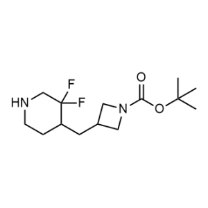 Tert-butyl 3-[(3,3-difluoropiperidin-4-yl)methyl]azetidine-1-carboxylate|CS-1353527