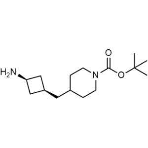 Tert-butyl 4-{[cis-3-aminocyclobutyl]methyl}piperidine-1-carboxylate|CS-1353530