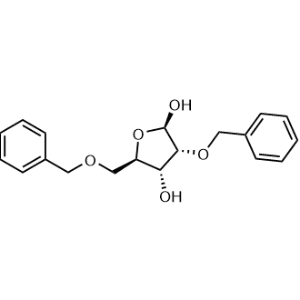(2R,3R,4R,5R)-3-Benzyloxy-5-(benzyloxymethyl)tetrahydrofuran-2,4-diol|CS-1353534