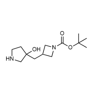 Tert-butyl 3-[(3-hydroxypyrrolidin-3-yl)methyl]azetidine-1-carboxylate|CS-1353540
