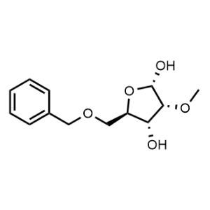 (2S,3R,4R,5R)-5-(Benzyloxymethyl)-3-methoxy-tetrahydrofuran-2,4-diol|CS-1353541