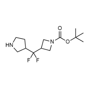 Tert-butyl 3-[difluoro(pyrrolidin-3-yl)methyl]azetidine-1-carboxylate|CS-1353544