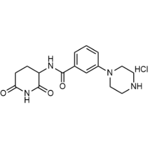 N-(2,6-Dioxo-3-piperidyl)-3-piperazin-1-yl-benzamide hydrochloride|CS-1353566