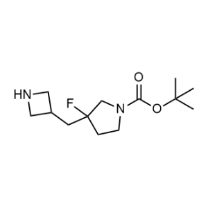Tert-butyl 3-[(azetidin-3-yl)methyl]-3-fluoropyrrolidine-1-carboxylate|CS-1353574