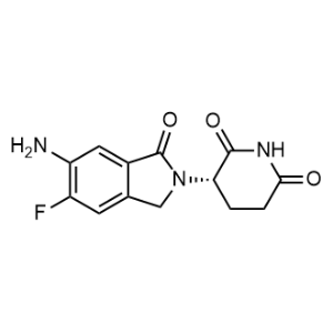 (3S)-3-(6-Amino-5-fluoro-1-oxo-isoindolin-2-yl)piperidine-2,6-dione|CS-1353577