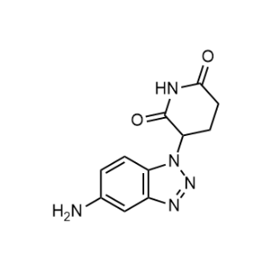 3-(5-Aminobenzotriazol-1-yl)piperidine-2,6-dione|CS-1353578