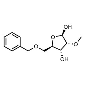(2R,3R,4R,5R)-5-(Benzyloxymethyl)-3-methoxy-tetrahydrofuran-2,4-diol|CS-1353610