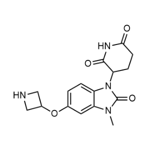 3-[5-(Azetidin-3-yloxy)-3-methyl-2-oxo-benzimidazol-1-yl]piperidine-2,6-dione|CS-1353617
