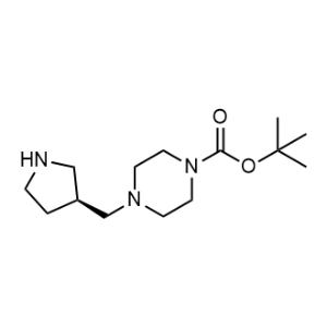 Tert-butyl 4-{[(3S)-pyrrolidin-3-yl]methyl}piperazine-1-carboxylate|CS-1353627