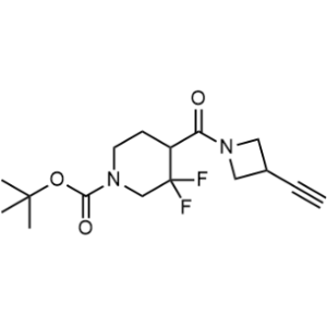 Tert-butyl 4-(3-ethynylazetidine-1-carbonyl)-3,3-difluoropiperidine-1-carboxylate|CS-1353641