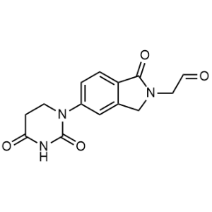 2-[5-(2,4-Dioxo-1,3-diazinan-1-yl)-1-oxo-2,3-dihydro-1H-isoindol-2-yl]acetaldehyde|CS-1353642