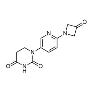 1-[6-(3-Oxoazetidin-1-yl)-3-pyridyl]hexahydropyrimidine-2,4-dione|CS-1353646