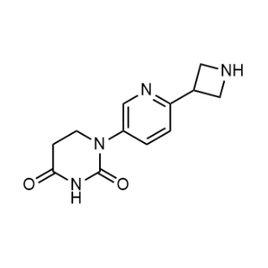 1-[6-(Azetidin-3-yl)-3-pyridyl]hexahydropyrimidine-2,4-dione|CS-1353647
