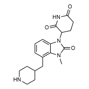 3-[3-Methyl-2-oxo-4-(4-piperidylmethyl)benzimidazol-1-yl]piperidine-2,6-dione|CS-1353652