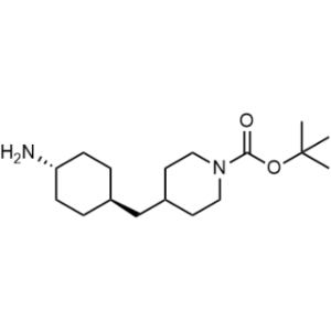 Tert-butyl 4-{[trans-4-aminocyclohexyl]methyl}piperidine-1-carboxylate|CS-1353654