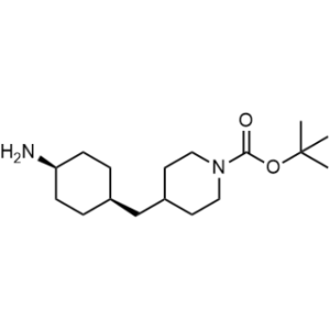 Tert-butyl 4-{[cis-4-aminocyclohexyl]methyl}piperidine-1-carboxylate|CS-1353656