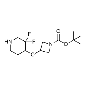 Tert-butyl 3-[(3,3-difluoropiperidin-4-yl)oxy]azetidine-1-carboxylate|CS-1353663