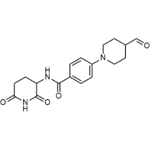 N-(2,6-Dioxo-3-piperidyl)-4-(4-formyl-1-piperidyl)benzamide|CS-1353691