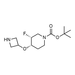 Tert-butyl (3R,4S)-4-(azetidin-3-yloxy)-3-fluoropiperidine-1-carboxylate|CS-1353694