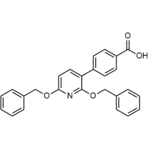 4-(2,6-Dibenzyloxy-3-pyridyl)benzoic acid|CS-1353719