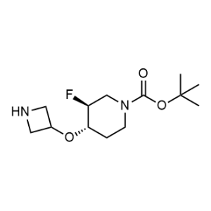 Tert-butyl (3S,4S)-4-(azetidin-3-yloxy)-3-fluoropiperidine-1-carboxylate|CS-1353729