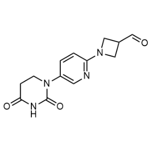 1-[5-(2,4-Dioxohexahydropyrimidin-1-yl)-2-pyridyl]azetidine-3-carbaldehyde|CS-1353747