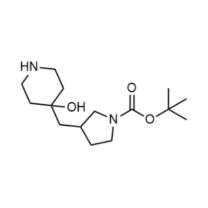 Tert-butyl 3-[(4-hydroxypiperidin-4-yl)methyl]pyrrolidine-1-carboxylate|CS-1353811